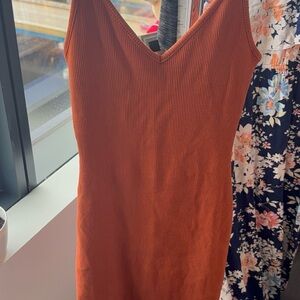 Lulu's Rust Mini Dress